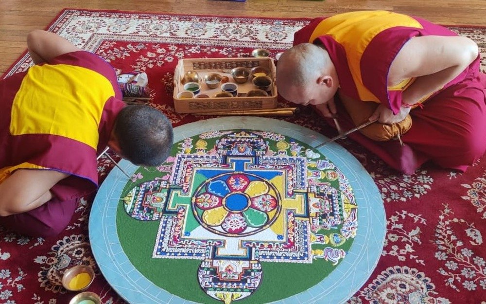 Буддийский фестиваль благой удачи